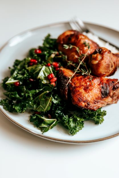 chicken thighs with vagatables